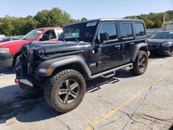 Jeep Wrangler salvage cars for sale: 2020 Jeep Wrangler Unlimited Sport