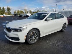 BMW salvage cars for sale: 2019 BMW 640 Xigt