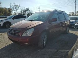 KIA Sedona ex salvage cars for sale: 2007 KIA Sedona EX