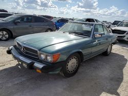 Mercedes-Benz sl-Class salvage cars for sale: 1988 Mercedes-Benz 560 SL