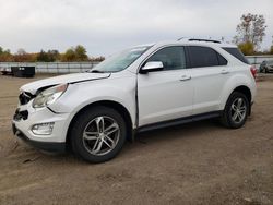 Chevrolet Equinox salvage cars for sale: 2016 Chevrolet Equinox LTZ