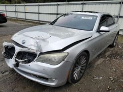 BMW Vehiculos salvage en venta: 2012 BMW 750 LI