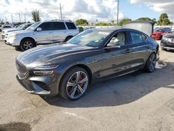 Genesis salvage cars for sale: 2024 Genesis G70 Sport Advanced