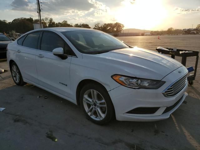 2018 Ford Fusion SE Hybrid