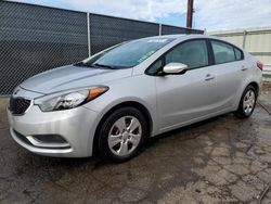 Vehiculos salvage en venta de Copart Woodhaven, MI: 2016 KIA Forte LX