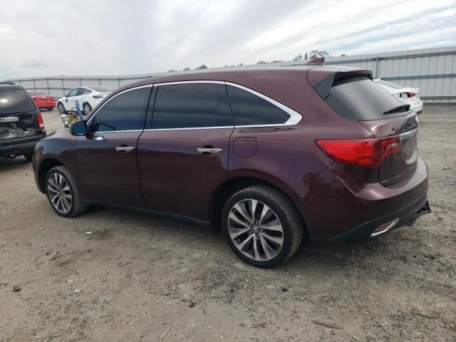 2016 Acura MDX Technology