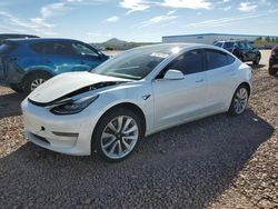 Tesla salvage cars for sale: 2020 Tesla Model 3