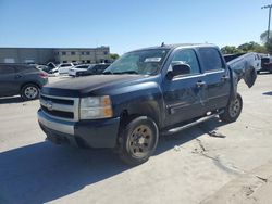 Chevrolet Silverado c1500 Crew cab salvage cars for sale: 2007 Chevrolet Silverado C1500 Crew Cab