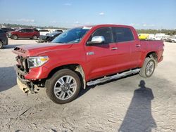 Toyota Tundra salvage cars for sale: 2021 Toyota Tundra Crewmax 1794