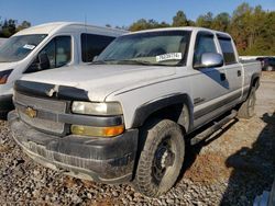 Chevrolet salvage cars for sale: 2001 Chevrolet Silverado K2500 Heavy Duty