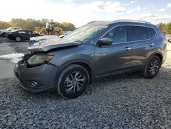 Salvage cars for sale from Copart Byron, GA: 2015 Nissan Rogue S