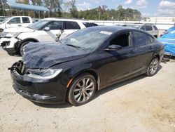 Salvage cars for sale from Copart Spartanburg, SC: 2015 Chrysler 200 S