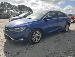 Chrysler 200 salvage cars for sale: 2015 Chrysler 200 Limited