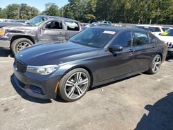 Salvage cars for sale from Copart Eight Mile, AL: 2018 BMW 740 I