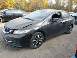 Honda salvage cars for sale: 2013 Honda Civic LX