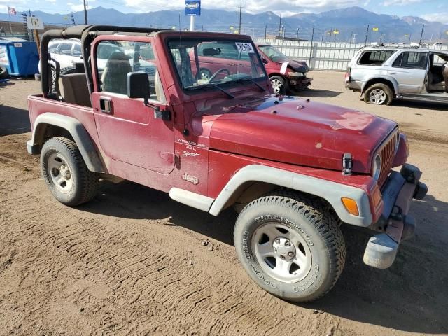 1999 Jeep Wrangler / TJ Sport