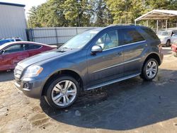 Mercedes-Benz m-Class salvage cars for sale: 2010 Mercedes-Benz ML 350 4matic