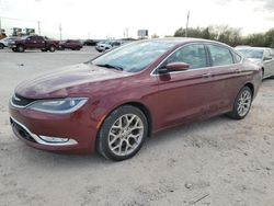 Chrysler 200 salvage cars for sale: 2015 Chrysler 200 C