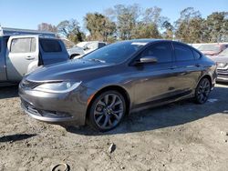 Chrysler 200 salvage cars for sale: 2015 Chrysler 200 S