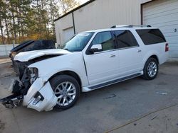 Ford Expedition salvage cars for sale: 2015 Ford Expedition EL Limited