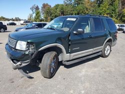 Ford Explorer salvage cars for sale: 2002 Ford Explorer XLT