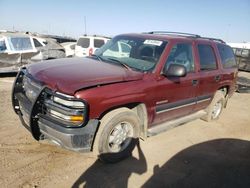 Chevrolet salvage cars for sale: 2001 Chevrolet Tahoe K1500