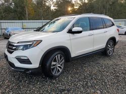 Honda Pilot salvage cars for sale: 2017 Honda Pilot Touring