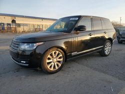 Land Rover Range Rover salvage cars for sale: 2014 Land Rover Range Rover HSE