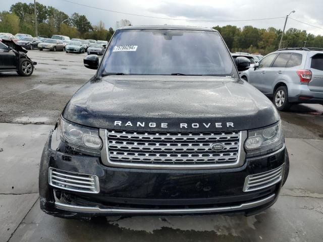 2016 Land Rover Range Rover HSE