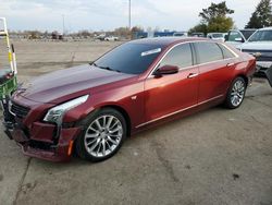 Cadillac ct6 salvage cars for sale: 2016 Cadillac CT6