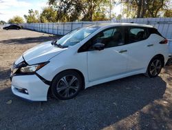 Salvage cars for sale from Copart London, ON: 2020 Nissan Leaf SL Plus