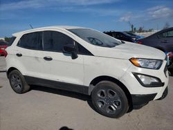 Ford Ecosport salvage cars for sale: 2021 Ford Ecosport S