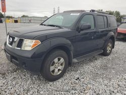 Nissan salvage cars for sale: 2005 Nissan Pathfinder LE