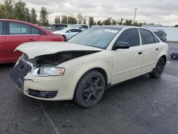 Audi salvage cars for sale: 2007 Audi A4 2