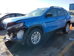 Jeep salvage cars for sale: 2022 Jeep Cherokee Latitude LUX