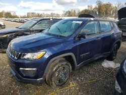 Jeep Compass salvage cars for sale: 2020 Jeep Compass Sport