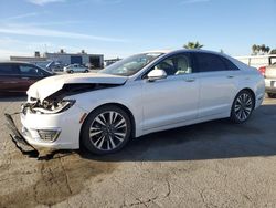 Lincoln mkz salvage cars for sale: 2017 Lincoln MKZ Hybrid Reserve