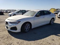 Acura tlx salvage cars for sale: 2023 Acura TLX Technology