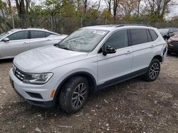 Volkswagen salvage cars for sale: 2019 Volkswagen Tiguan SE