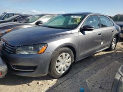 Volkswagen Passat salvage cars for sale: 2013 Volkswagen Passat S