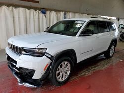 Jeep salvage cars for sale: 2023 Jeep Grand Cherokee L Limited