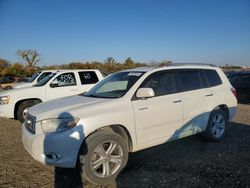 Toyota Highlander salvage cars for sale: 2009 Toyota Highlander Limited