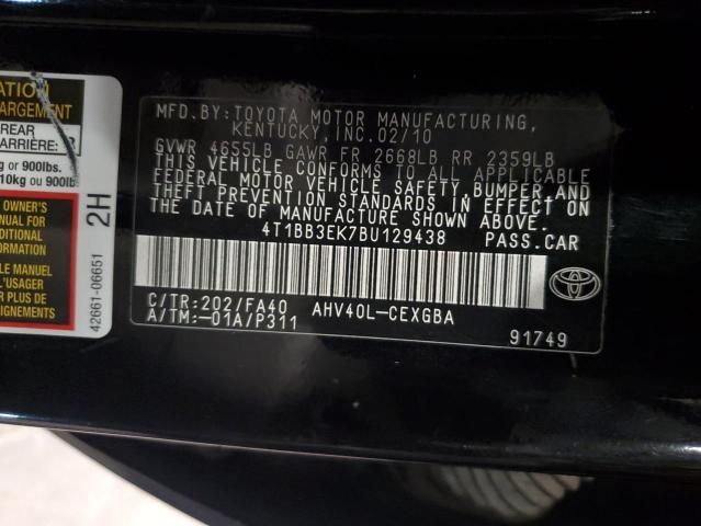 2011 Toyota Camry Hybrid