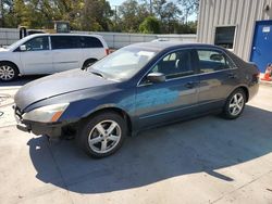 Honda salvage cars for sale: 2003 Honda Accord EX