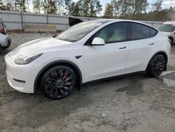 Tesla Model y salvage cars for sale: 2022 Tesla Model Y