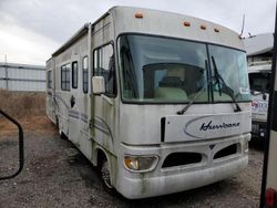 Workhorse Custom Chassis Motorhome salvage cars for sale: 2000 Workhorse Custom Chassis Motorhome Chassis P3500