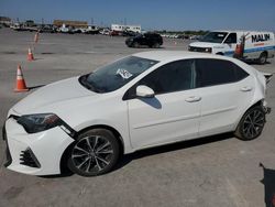 Toyota Corolla salvage cars for sale: 2018 Toyota Corolla L