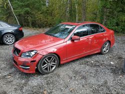 Mercedes-Benz c-Class salvage cars for sale: 2014 Mercedes-Benz C 300 4matic