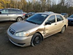 Toyota salvage cars for sale: 2006 Toyota Corolla CE