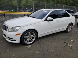 Mercedes-Benz salvage cars for sale: 2013 Mercedes-Benz C 300 4matic